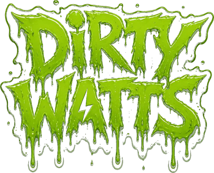 Dirty Watts solar panel cleaning logo